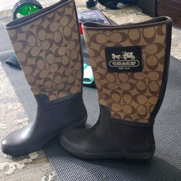 Coach boots - Picture 1 of 4